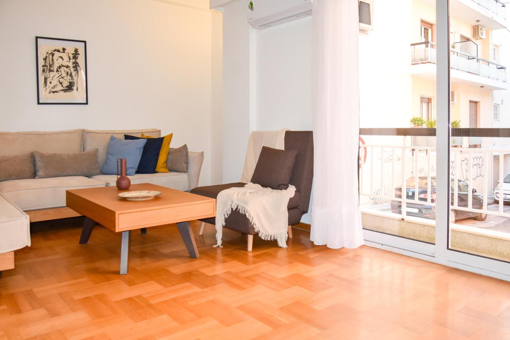 Spacious Modern Apartment In Pagkrati Atena Exterior foto