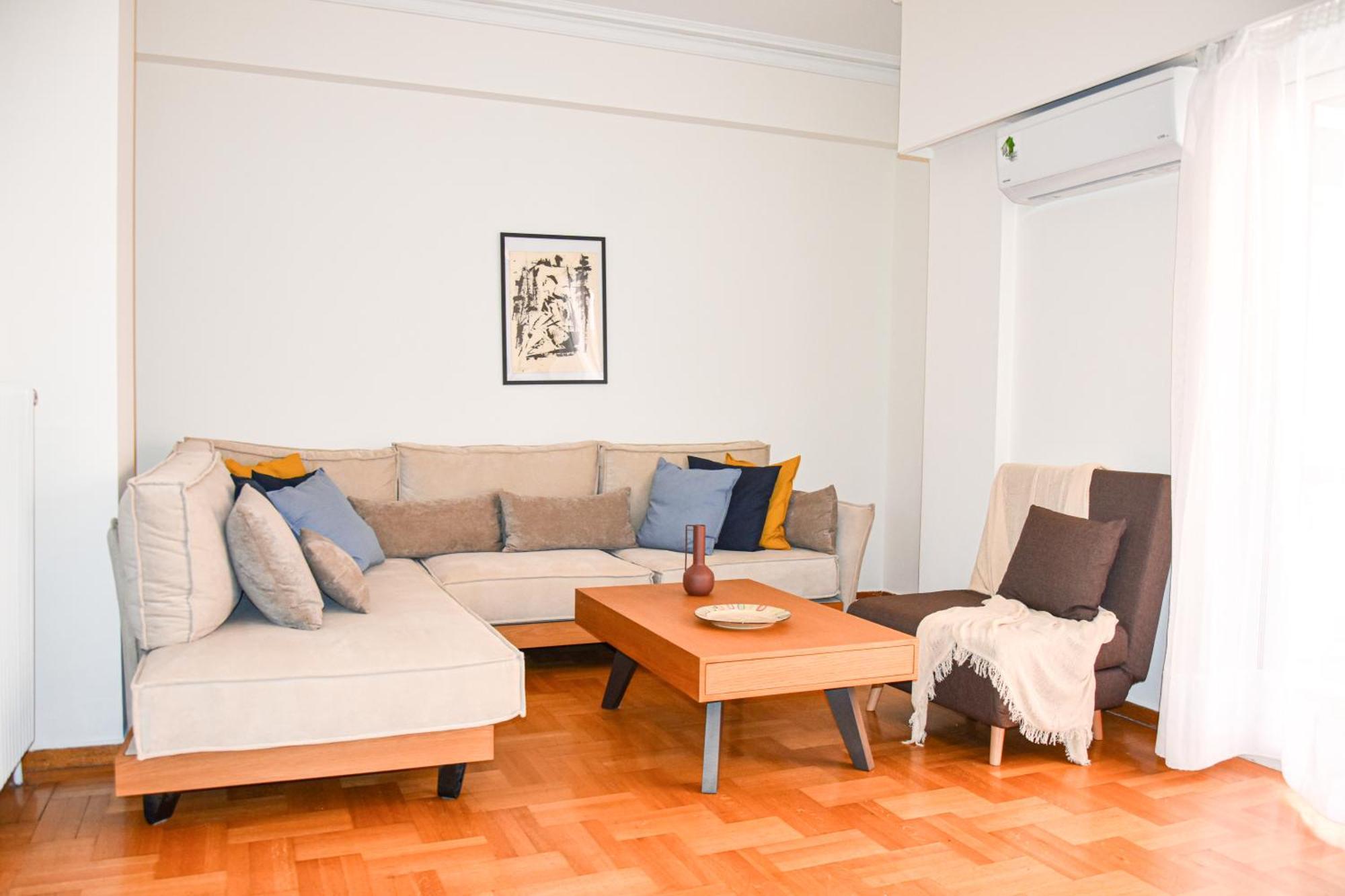 Spacious Modern Apartment In Pagkrati Atena Exterior foto